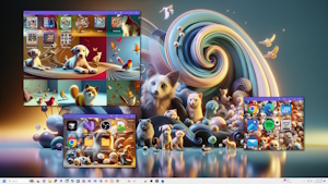 Animals TaskScape example