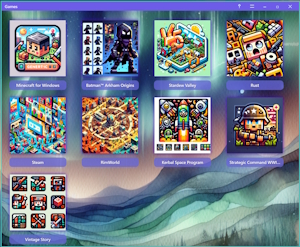 Gaming TaskScape example